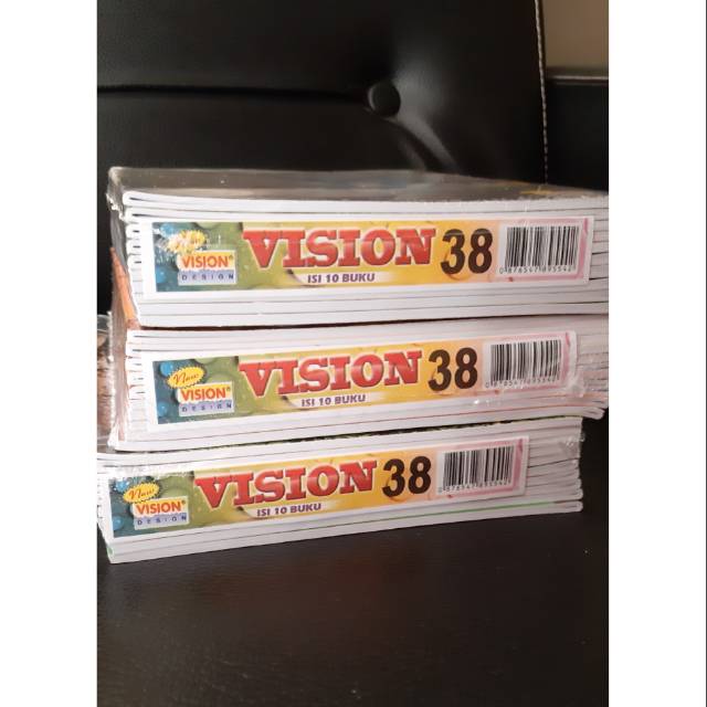 1pak Buku Tulis / Book / Buku Vision 38 / buku tulis / Vision / vision38 / Vision tulis