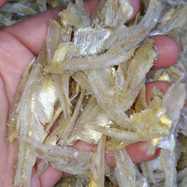 

Ikan teri belah tipis/ikan teri daging/teri selangkang - 500gram