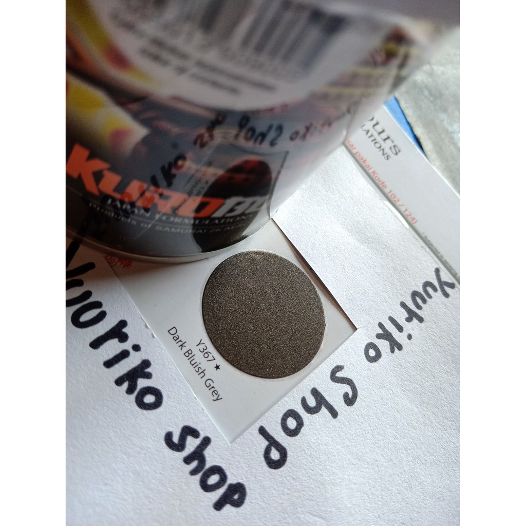 Pilok Samurai Cat Samurai Paint Y367 dark bluish grey Semprot abu abu