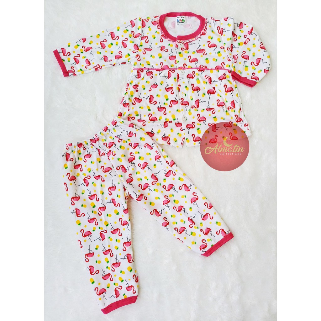 3 Stel Setelan Baju Bayi 3-18 Bulan, Kaos Anak Lengan Panjang, Lucu, Keren, Murah Berkualitas