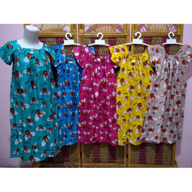 DASTER KARAKTER / BAJU TIDUR KARAKTER / DASTER ANAK MUDA
