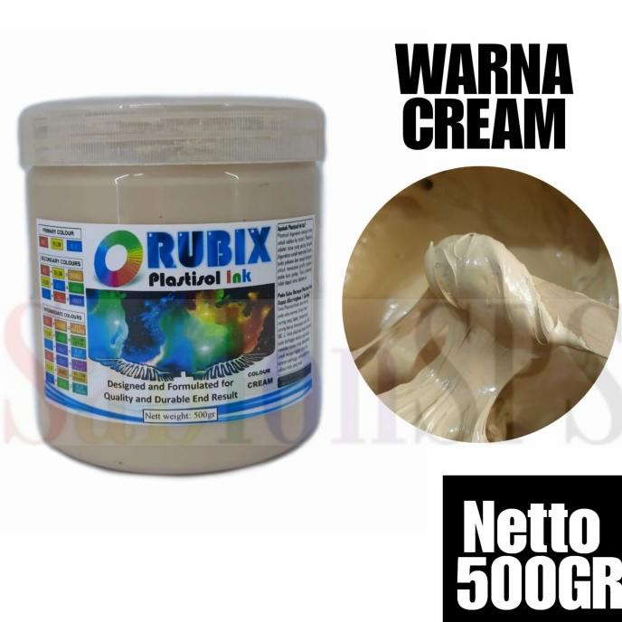

] TINTA SABLON DISTRO PLASTISOL CREAM 500GR