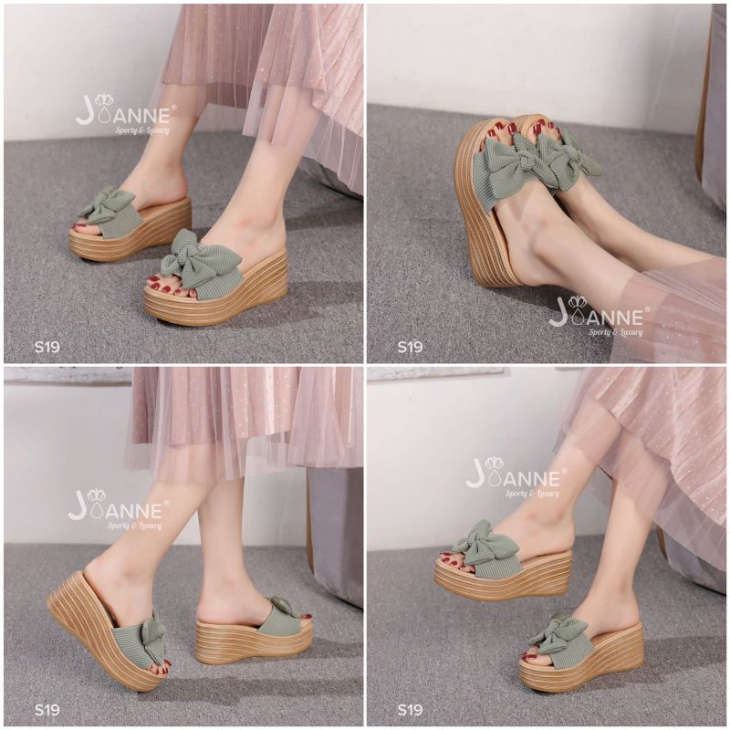 RESTOCK!! JOANNE Wedges Sandal Shoes S19 [ORIGINAL BRAND]