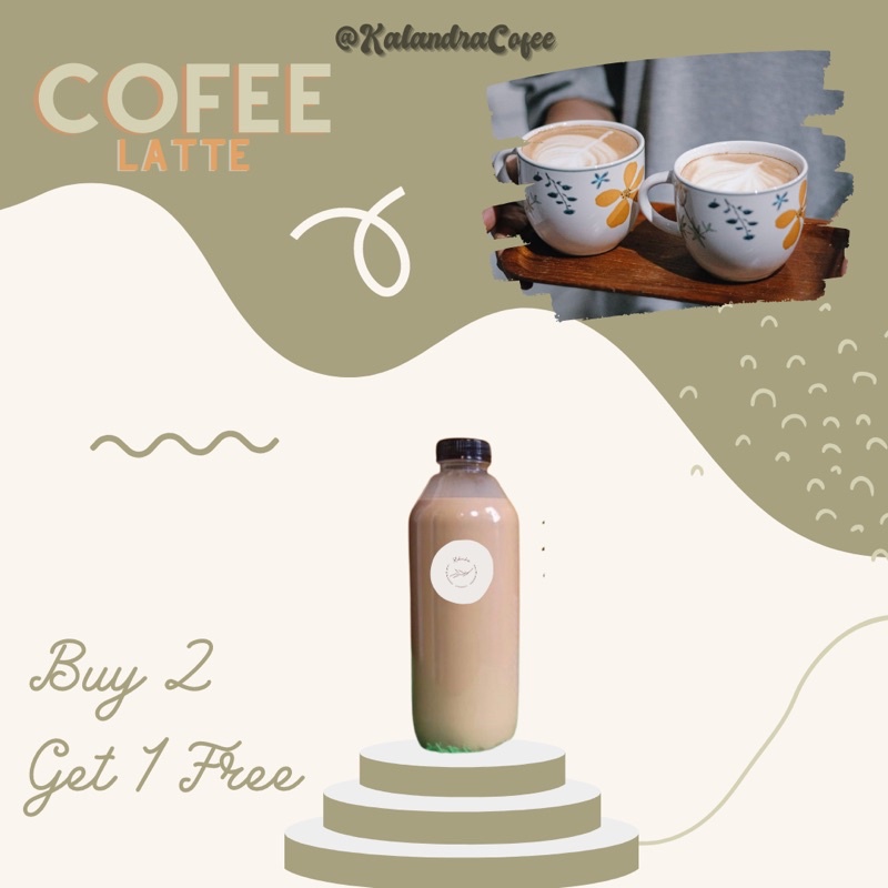 

Kopi latte 1 liter