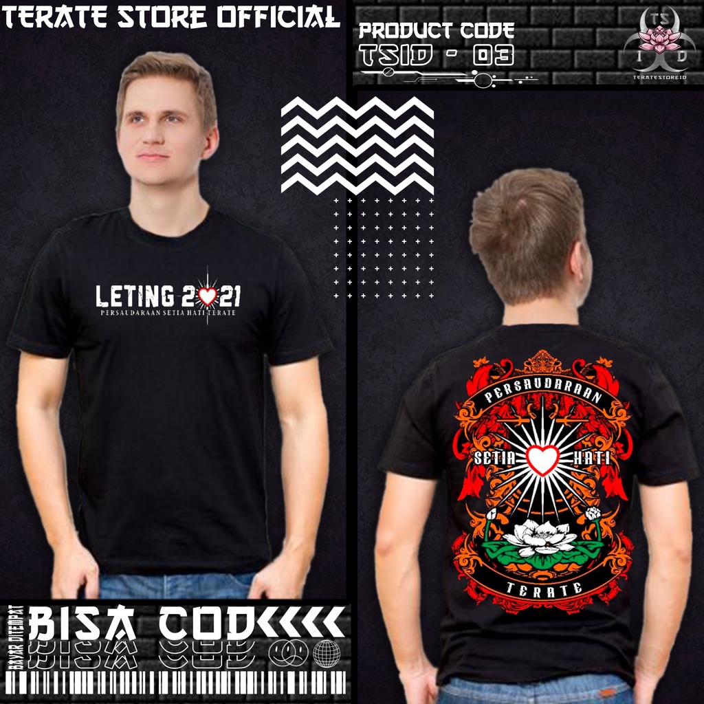 KAOS PSHT LETING 2021 SPESIAL EDITION CULTURE (BERBAHAN DISTRO DAN BISA COD) KODE TSID - 3 TERLARIS