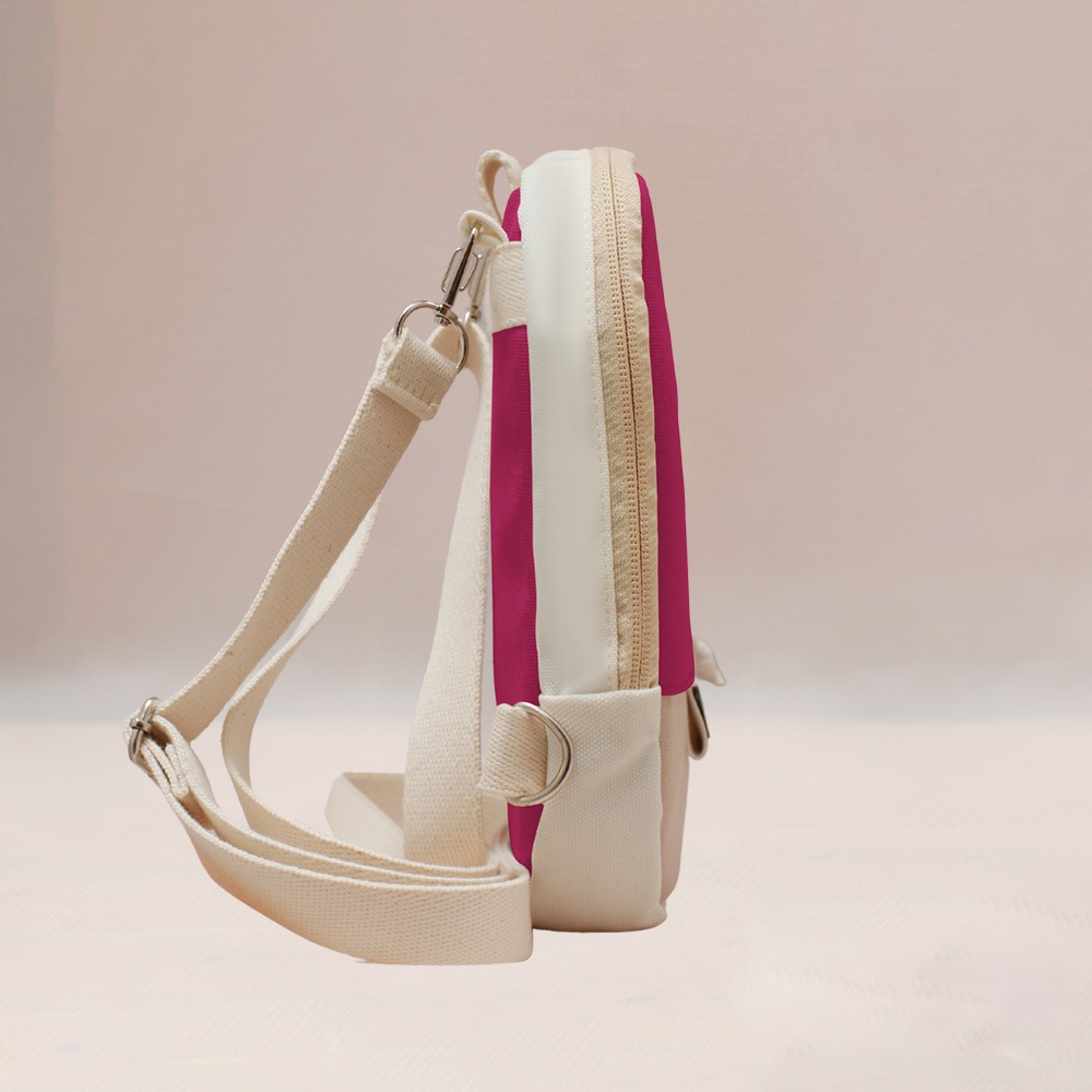 NOON MISTY ROSE |ManNeedMe X LAZZARDI| Tas Handphone Wanita Sling Bag HP ORIGINAL