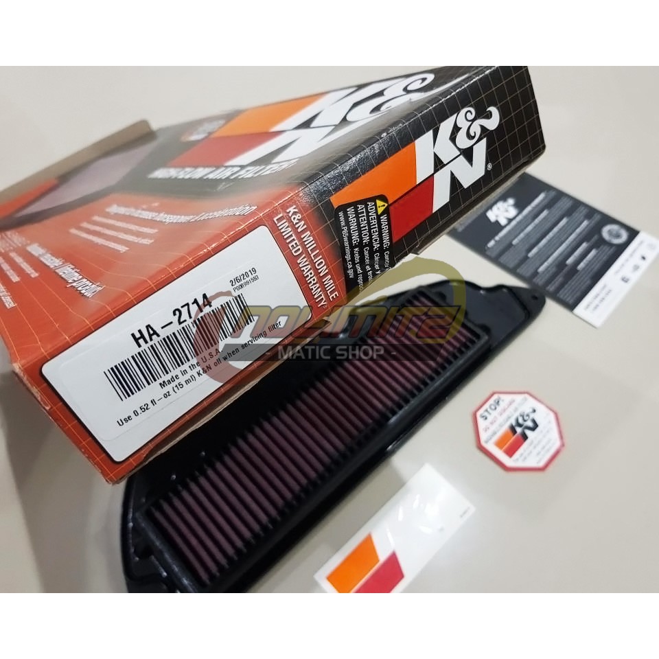 Filter Udara Air Filter Racing K&amp;N KNN Honda Forza 250