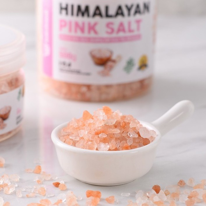 Garam Himalaya Premium Organic Original 100% Natural | Himsalt Organik Himalayan Pink Salt Pure Murni Sea Salt Rock Salt