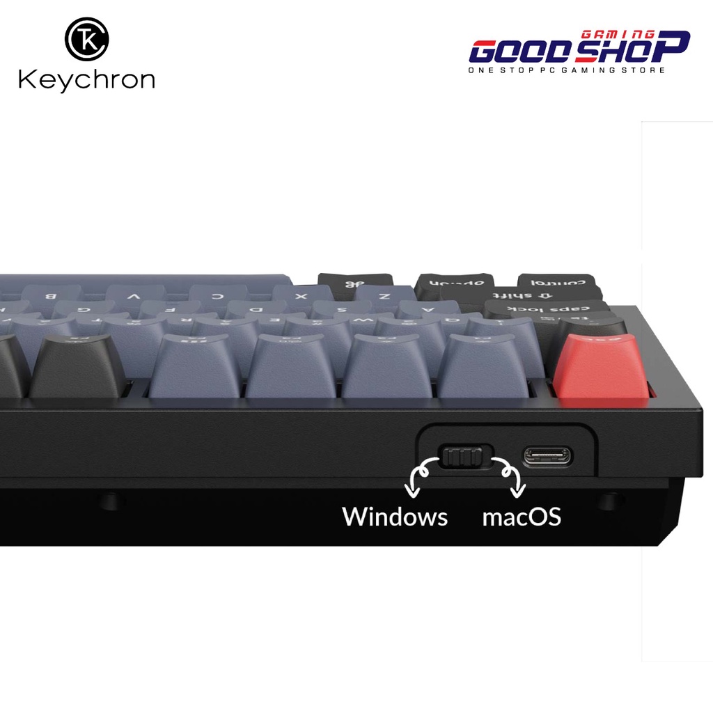 Keychron Q2 QMK 65% Knob Version BAREBONE Custom Mechanical Keyboard