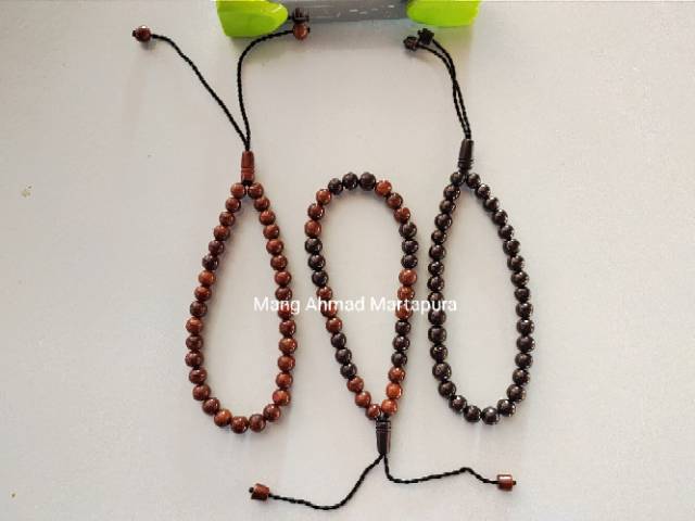 GROSIR ✓ gelang kaukah 33 bulat gelang motif bulat 33 kepala coklat / hitam / kombinasi Asli kokka o