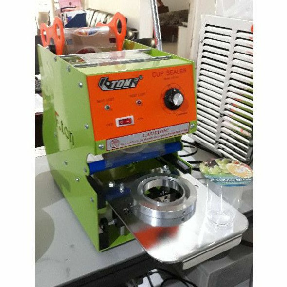 Mesin Press Cup Sealer Aqua, Mesin Press Minuman Gelas Aqua Cup Sealer Eton