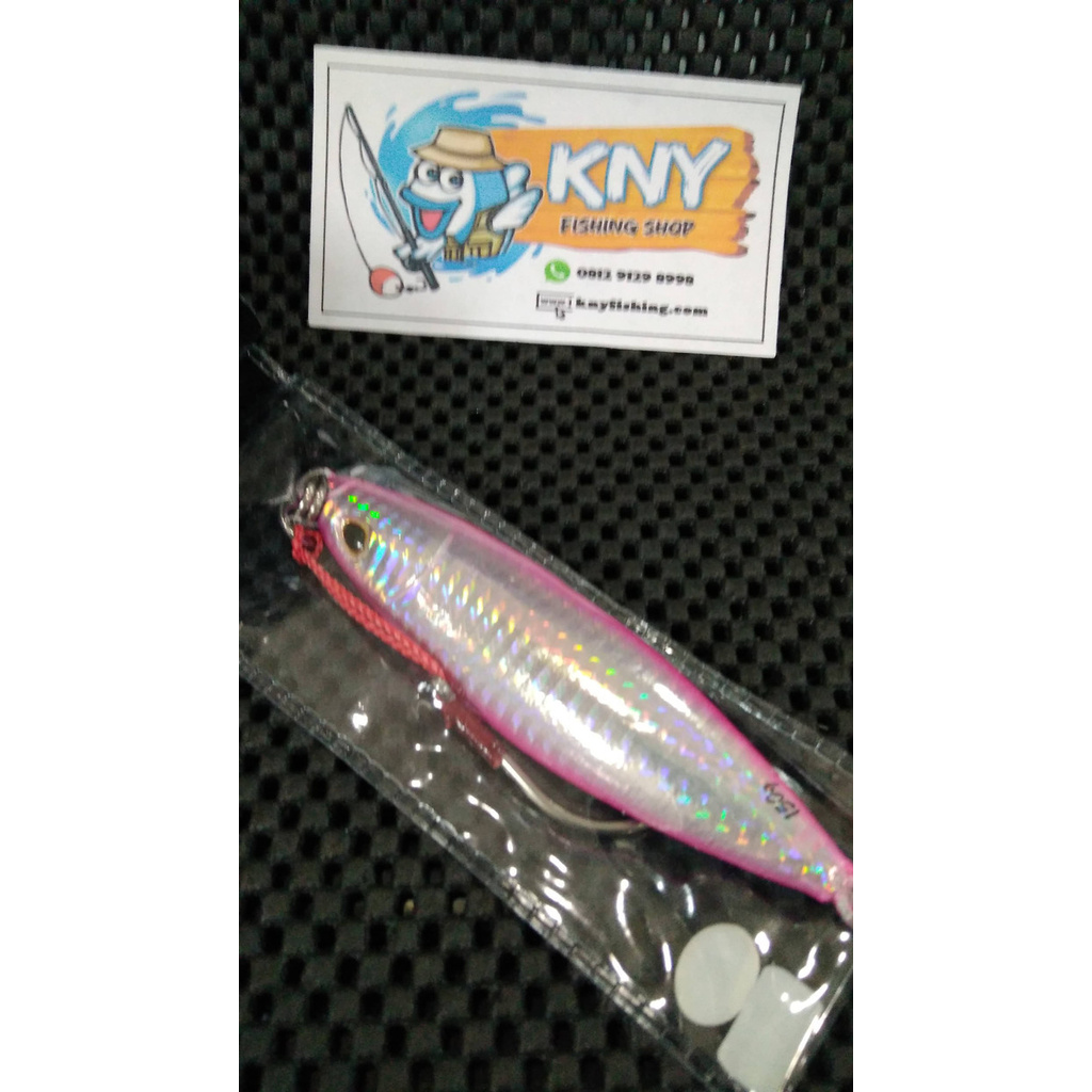 metal jig storm gomoku koika 150gr pink zebra gid umpan pancing 88 joran