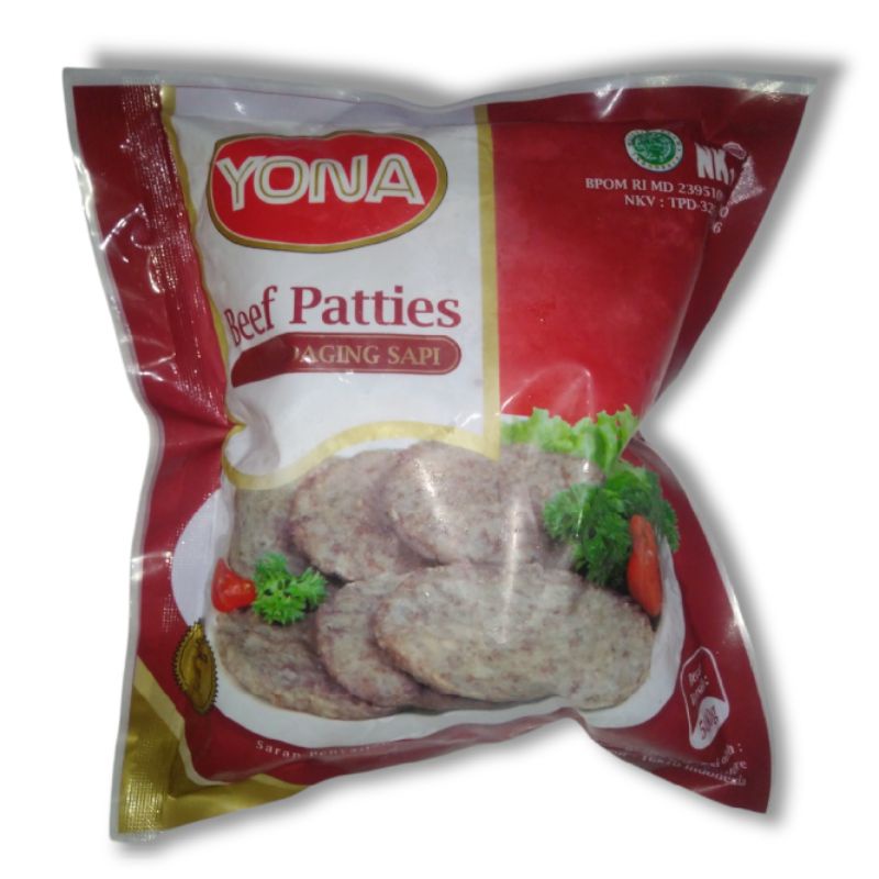 

Yona Beef Patties Daging Burger Sapi 500 gr