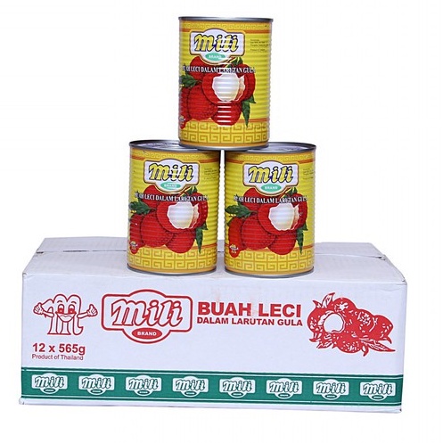 

Mili Lychees Kaleng 565gr//Lychees Kaleng//MIli
