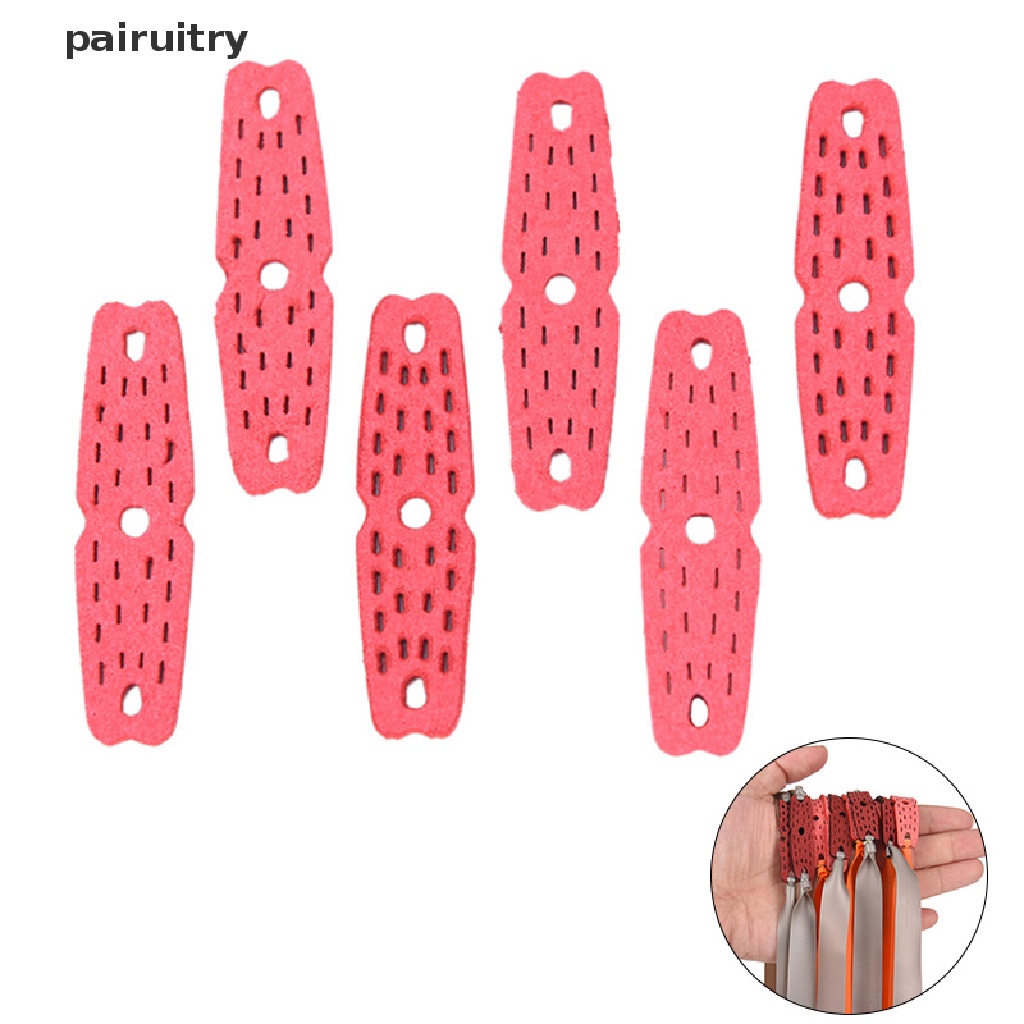 Prt 20pcs Pouch Ketapel Dengan Lubang Tengah Untuk Berburu PRT