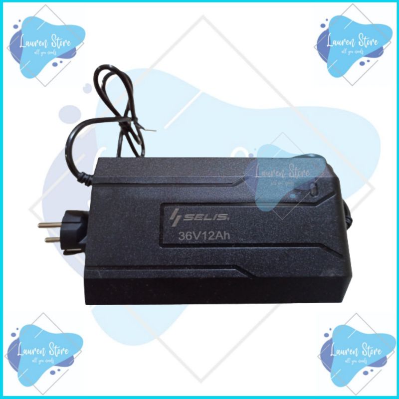 CHARGER SEPEDA LISTRIK SELIS 36 VOLT 12 AH carger selis 48volt 12ah ORIGINAL SELIS