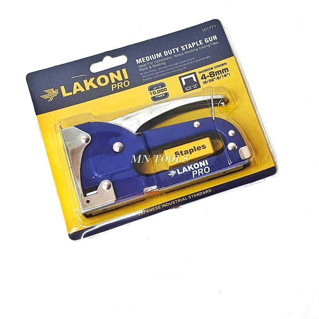 

LAKONI PRO 101772 Staples 3 in 1 - Staple Jok Tembak Hekter 3 Way