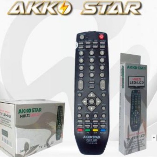 REMOTE MULTI LCD LED merk AKKO STAR VISERO