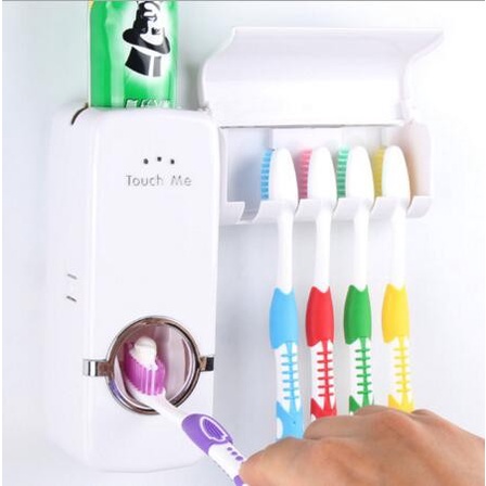 BAROKAH GAMIS Automatic Toothpaste Dispenser Odol Tempat Sikat pasta Gigi toothbrush