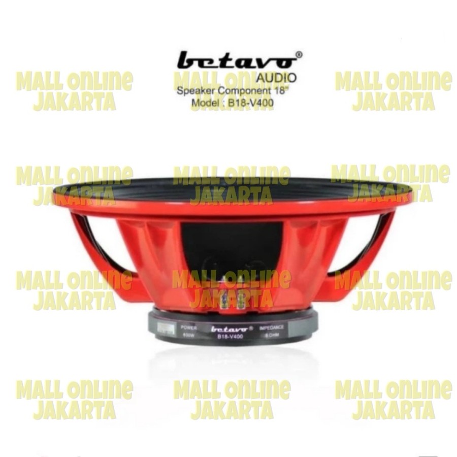 Speaker komponent 18 inch betavo b18 v400 speker component v 400