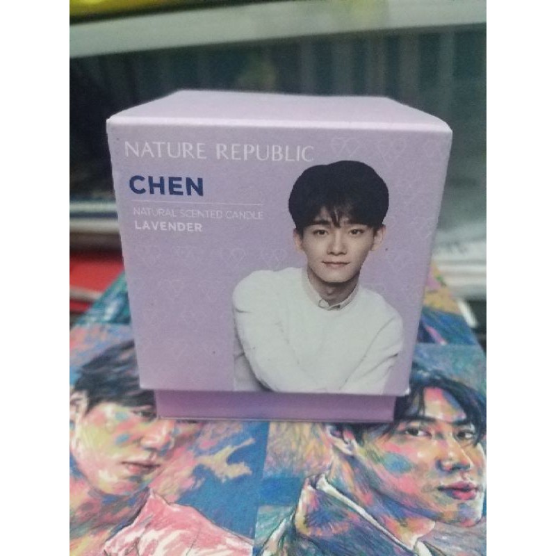 EXO x Nature Republic Scented Candle (Lavender)