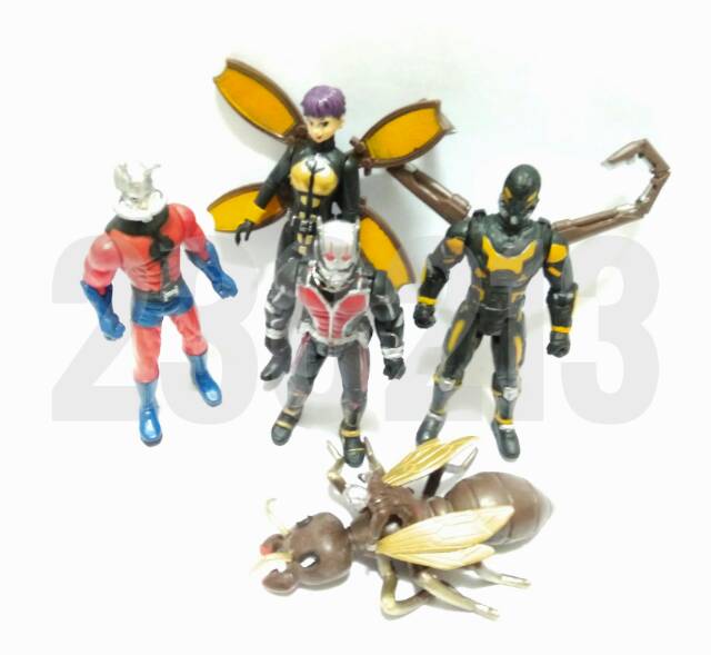(Planet Namedz) Marvel Heroes Figure Antman isi 5