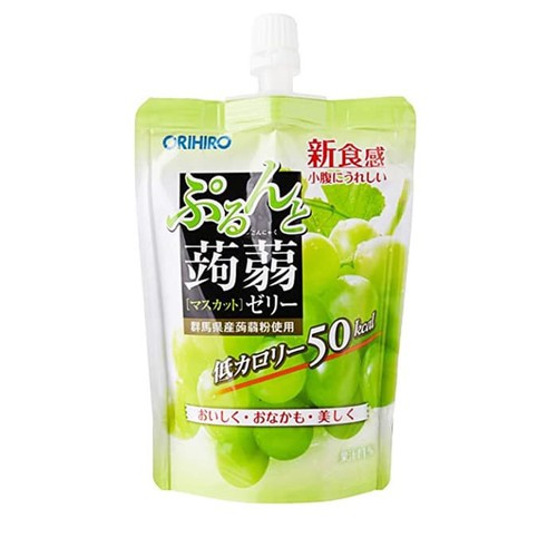 

Orihiro Fruit Jelly Drink Muscat / Jelly Drink Rasa Muscat 130g