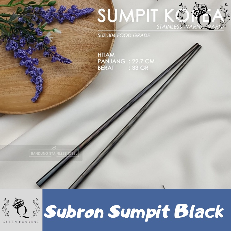 Subron Sumpit Stainless Steel Rainbow