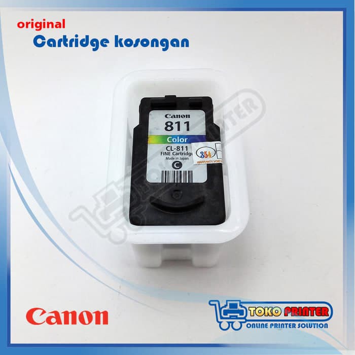 Cartridge Kosongan CL-811 / Catridge Canon Second CL811