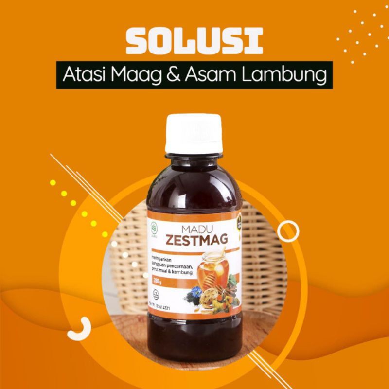 Madu zestmag ~ ahlinya magh, asam lambung dan gerd zestmag zestmag