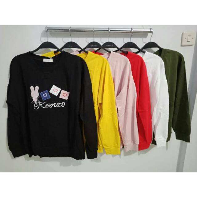 Kaos import kenzo bordir (XL fit XXL)