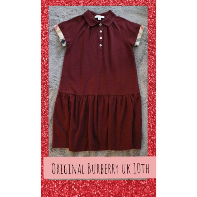 Preloved BURBERRY Dress Original