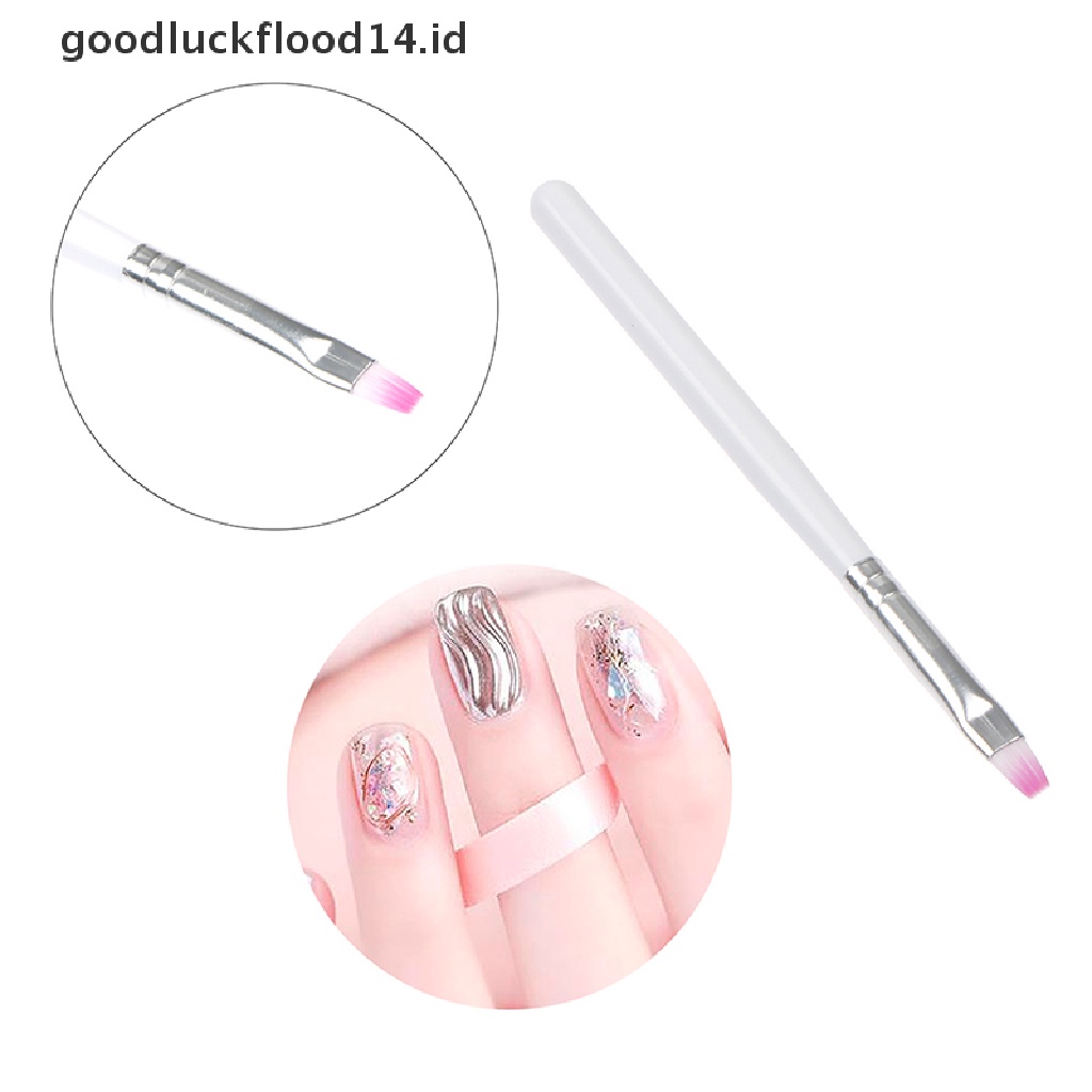 1 Pc Brush Pen Builder UV Gel Menggambar Lukisan Untuk Alat Manicure Nail Art