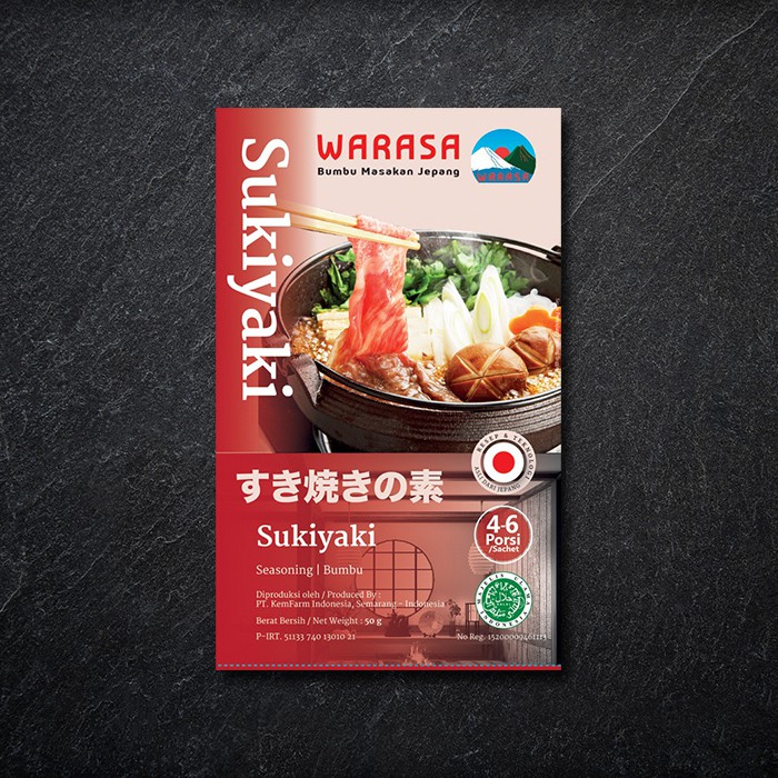 

WARASA SUKIYAKI 4-6 PORSI