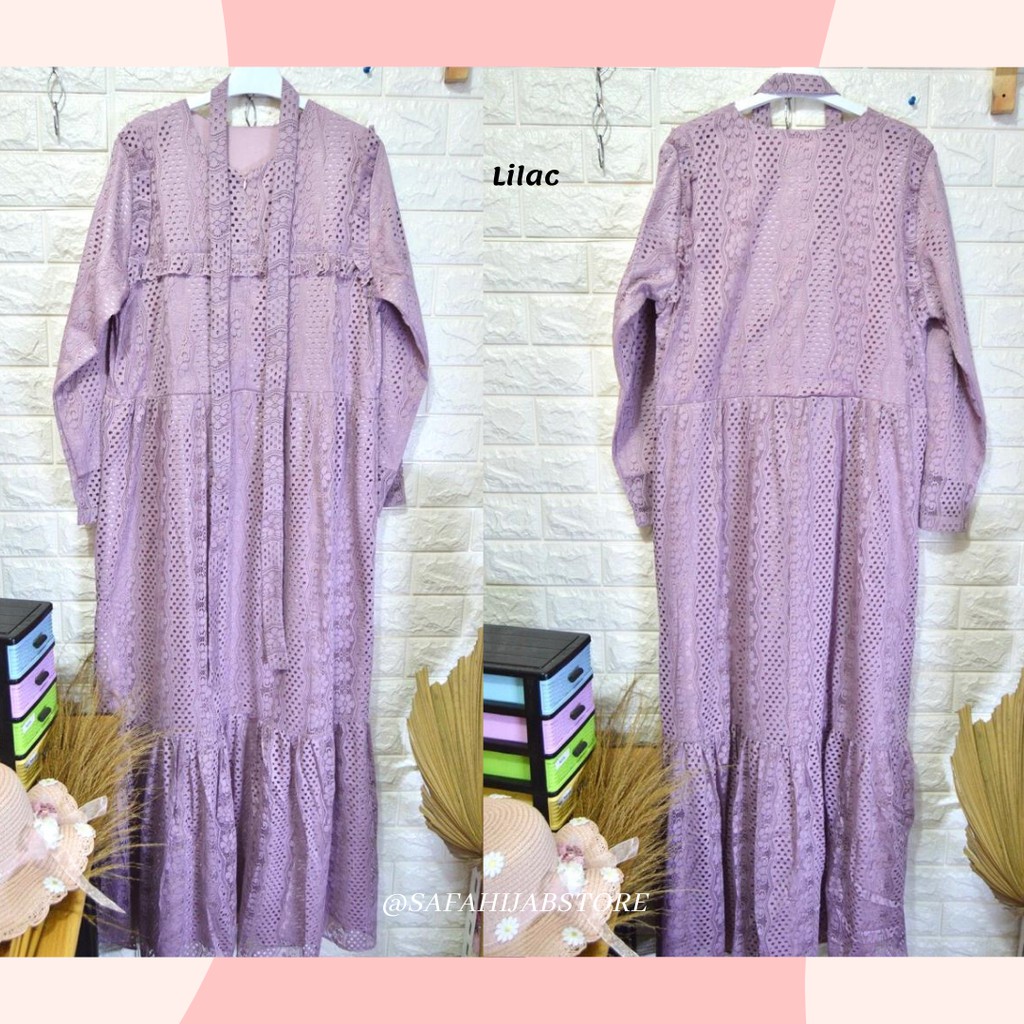 IRENE / SHABBY BROCADE DRESS LD 100 dan LD 110 / BUSUI FRIENDLY / DRESS KONDANGAN