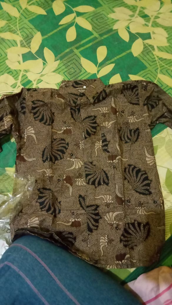 Couple Gamis Cardi | Sarimbit Batik Modern