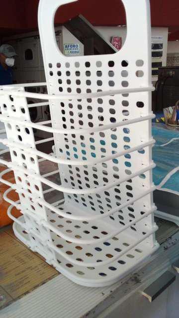 Tempat Baju Kotor Keranjang Gantung Penyimpanan Baju Pakaian Kotor Lipat Laundry Organizer