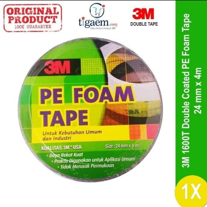 

double tape 3m/double foam tape 3m/dobel tip 3m/ scotch 24mm 3m