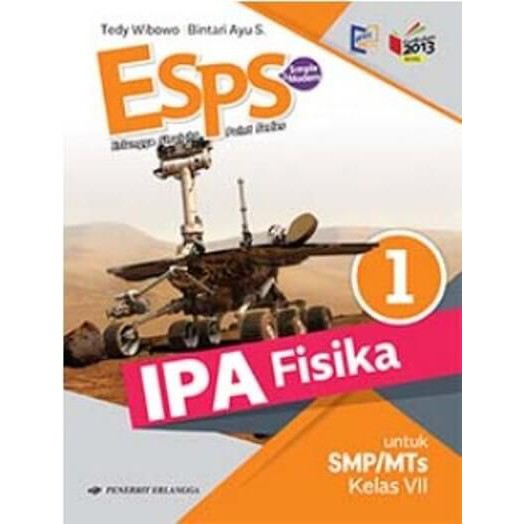 Buku ESPS Ipa Fisika SMP Kelas 7 penerbit ERLANGGA