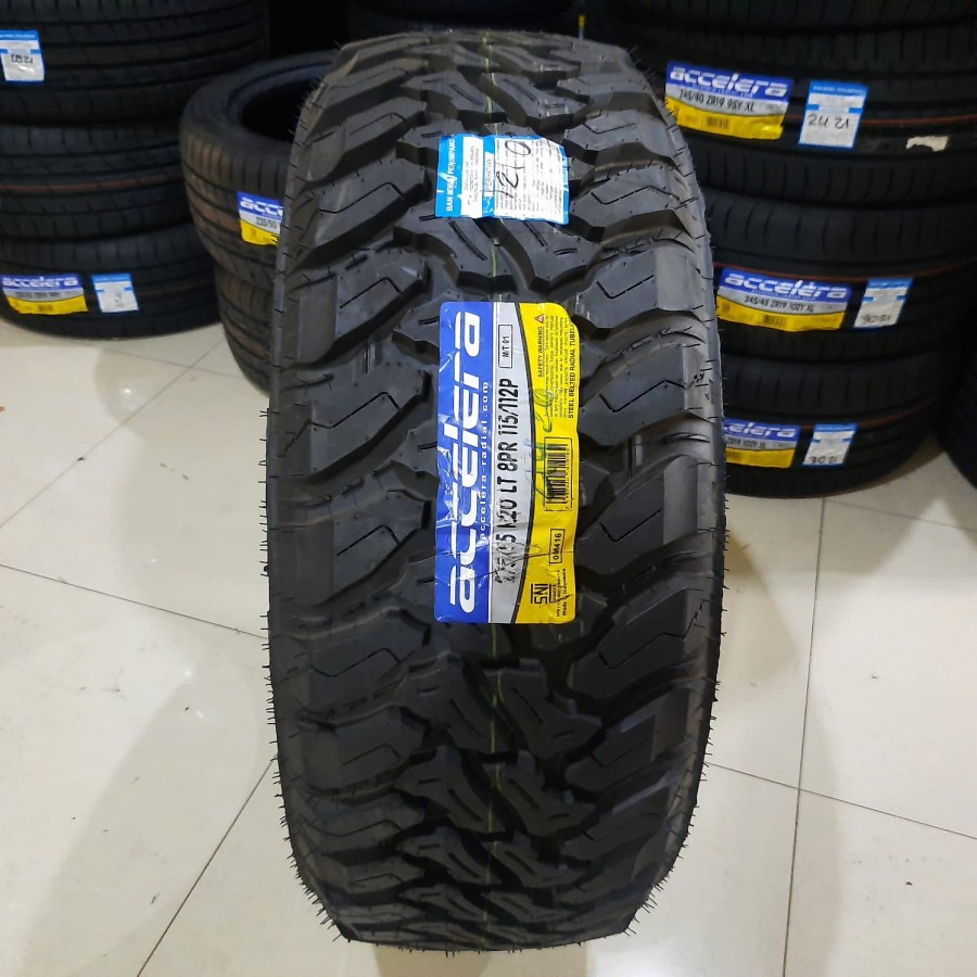 Ban Mobil 275/55 R20 Accelera M/T untuk Fortuner, Pajero Sport dll ban 275 55 r20 ragi kasar