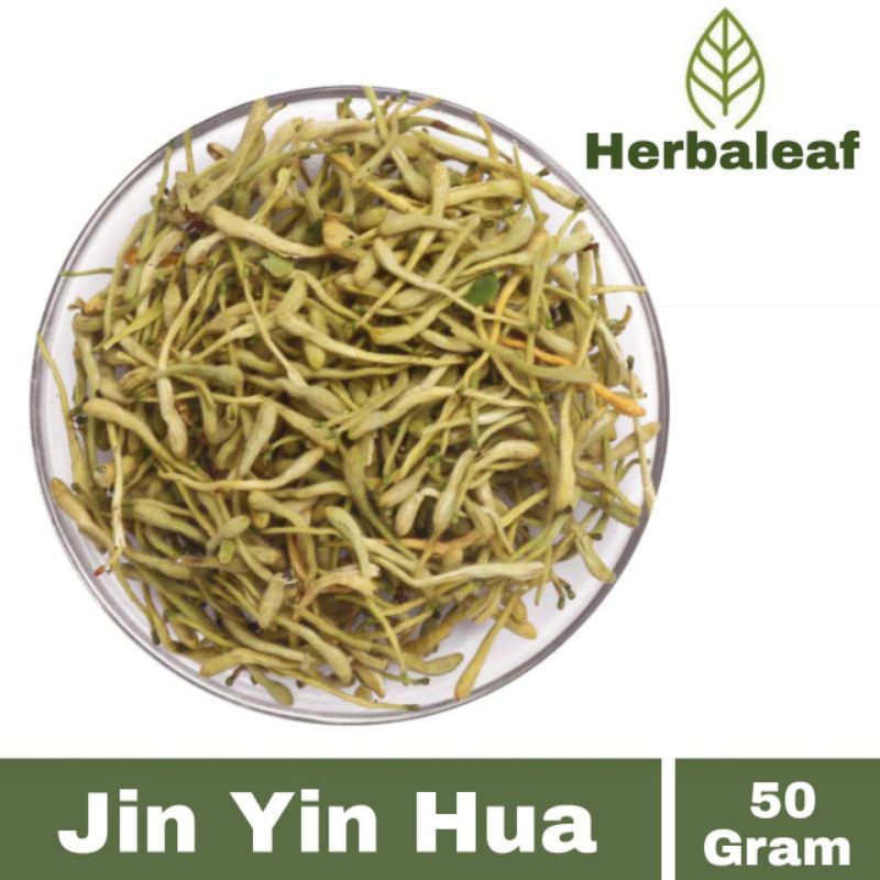 

Teh bunga honeysuckle - Jin yin hua - Kim nyun fa - Teh jin yin hua - Teh bunga Premium - per 50 gram