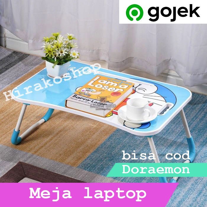 Jual meja belajar anak lipat /meja laptop karakter/meja menggambar