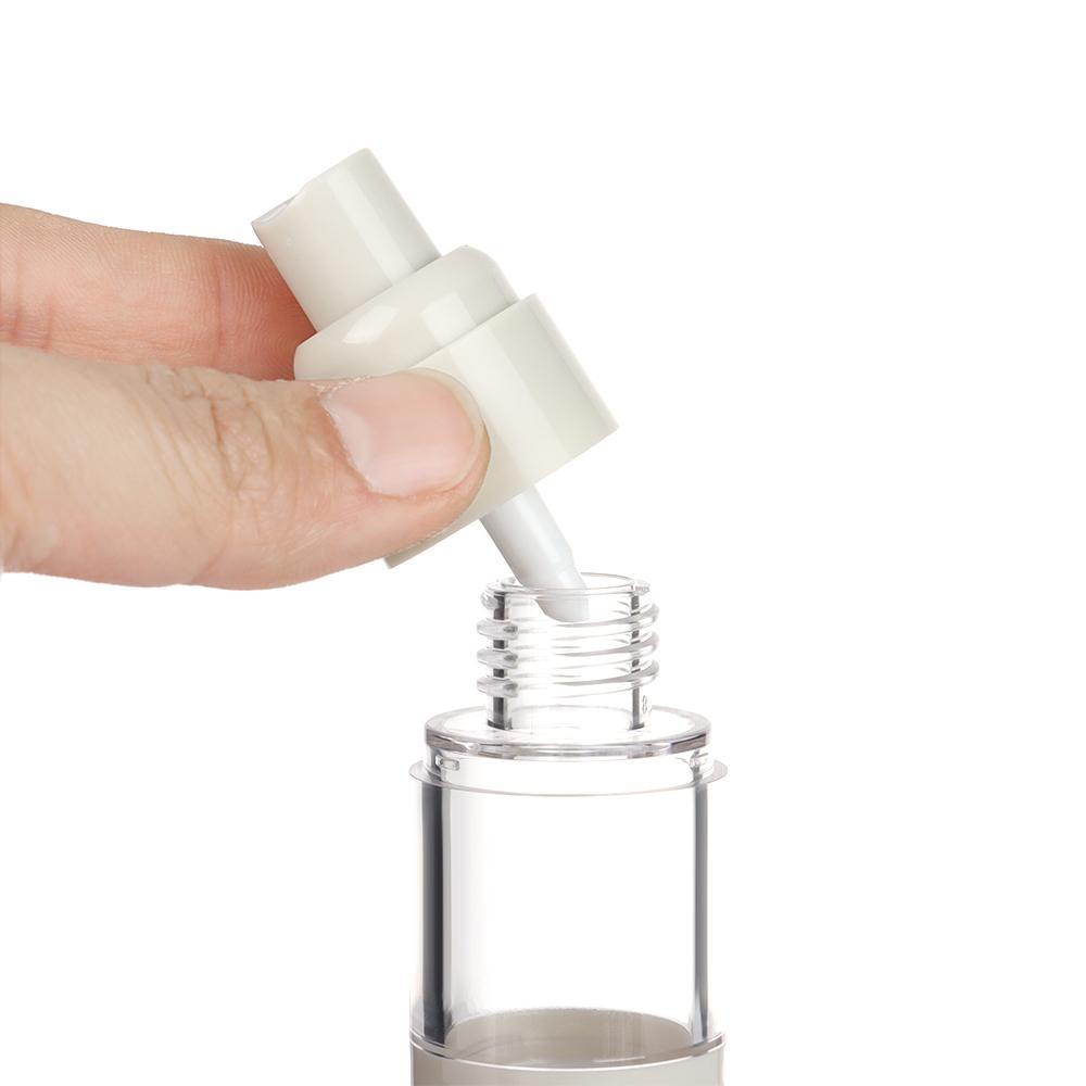 POPULAR Populer 15 /30 /50ml Botol Isi Ulang Portable Skin Care Squeeze Pump Vacuum Bottles