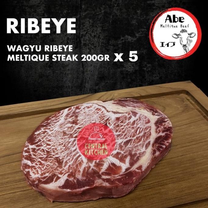 

Daging Sapi Wagyu Ribeye Cuberoll Meltik Meltique Beef Steak 1Kg Store_Gemoy