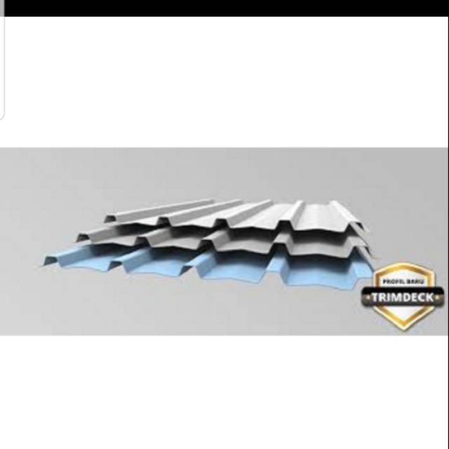 Atap UPVC Alderon Rs Greca trimdek 1.45 mm