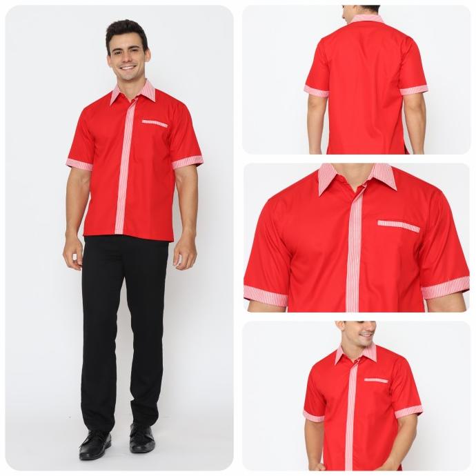 Baju Pramusaji Service, Waiters, Cleaning Service,Seragam Offfice Boy