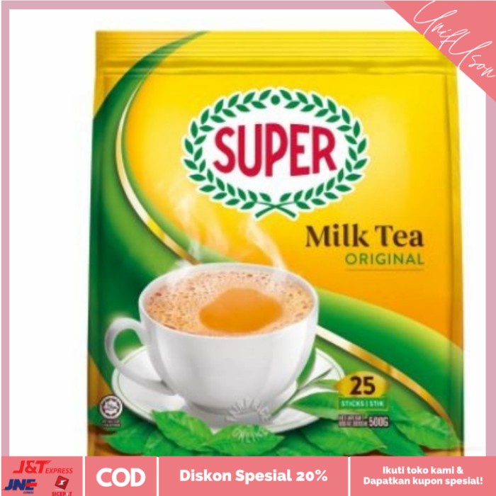 

⭐COD⭐ Super Milk Tea Teh Tarik Instant