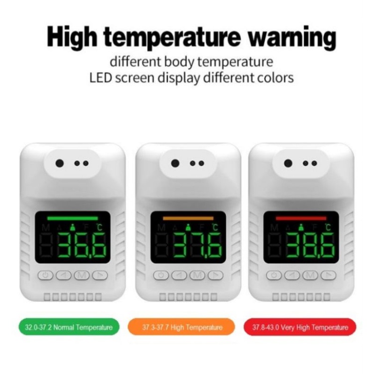 Thermometer Infrared Non Contact Thermogun - Thermometer Infrared K3X Non Contact