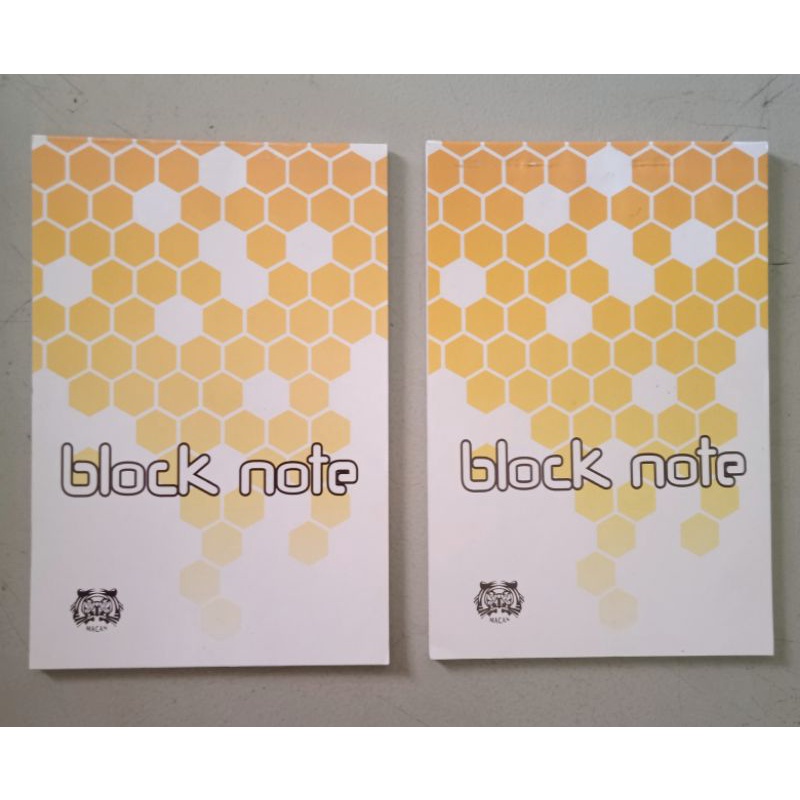 

Buku Block Note Bergaris Merk Macan
