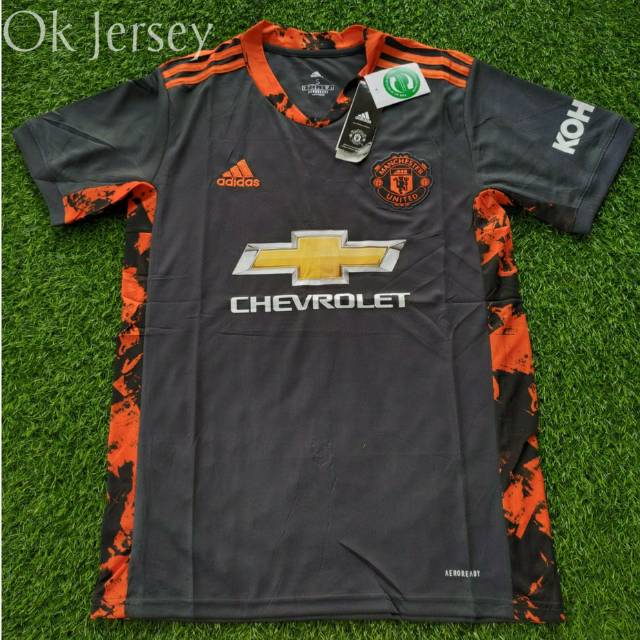 JERSEY BOLA MU GOALKEEPER GK HITAM 2020/2021 IMPORT GRADE ORI